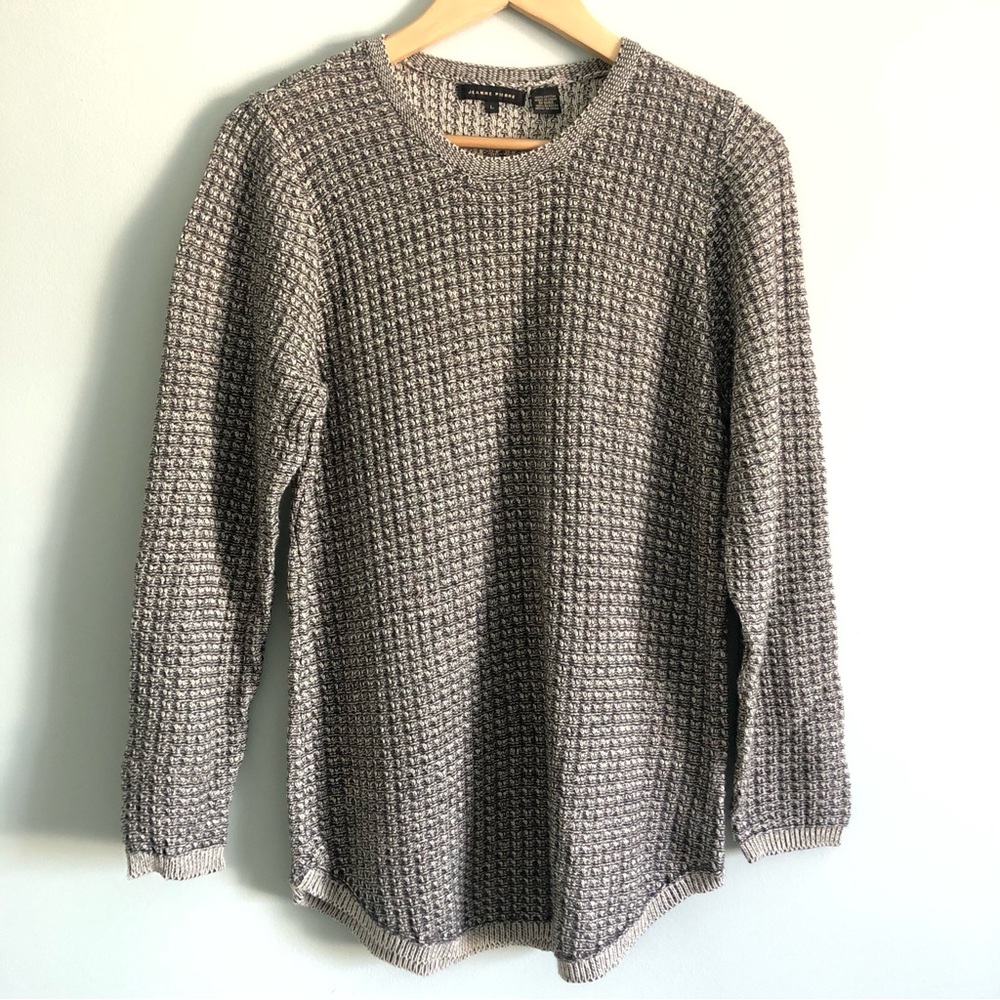 JEANNE PIERRE | Waffle Knit Sweater